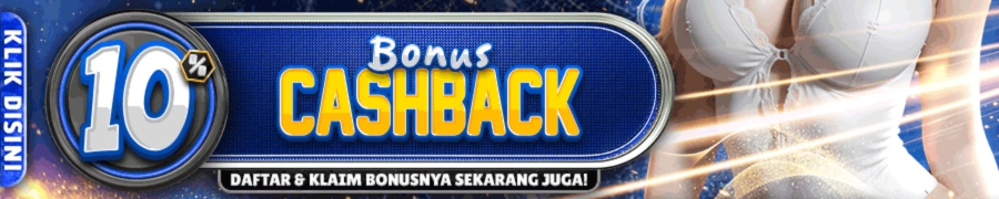 BONUS EXTRA CASBACK 10%